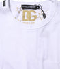 Dolce & Gabbana White Cotton Goodluck 2022 Crew Neck T-shirt