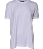 Dolce & Gabbana White Cotton Goodluck 2022 Crew Neck T-shirt