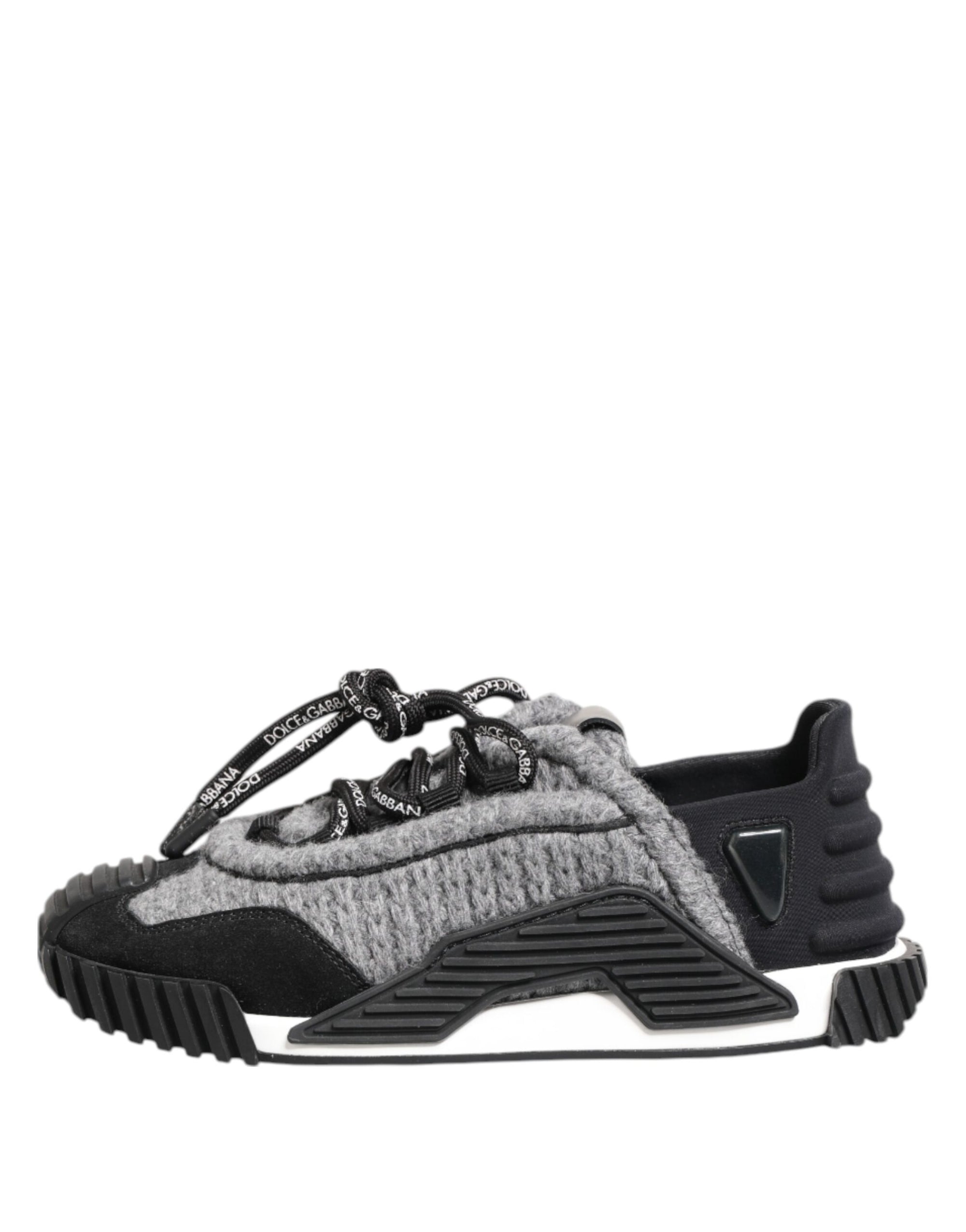 Baskets basses Dolce & Gabbana NS1 noires et grises