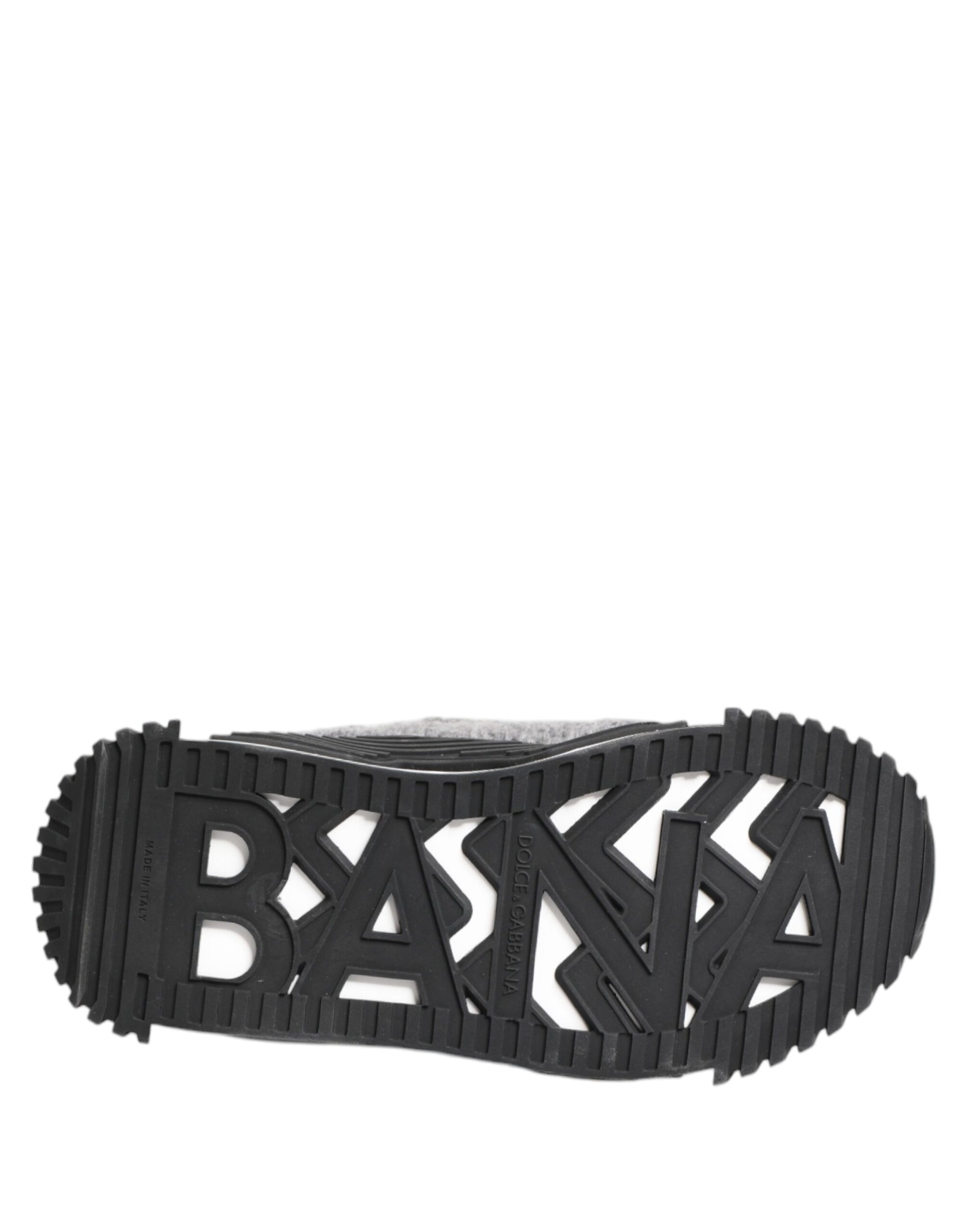 Baskets basses Dolce & Gabbana NS1 noires et grises