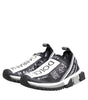 Baskets basses Dolce & Gabbana Sorrento noires et blanches