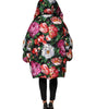 Dolce &amp; Gabbana Doudoune à capuche à fleurs multicolores