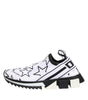 Dolce & Gabbana White Stars Sorrento Low Top Sneakers Shoes