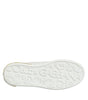 Dolce & Gabbana White Yellow Leather Low Top Sneakers Shoes