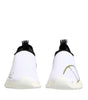 Dolce & Gabbana White Black Low Top Sorrento Sneakers Shoes