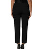 Dolce & Gabbana Black Wool HighWaist Tapered Trouser Pants