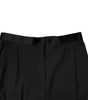 Dolce & Gabbana Black Wool HighWaist Tapered Trouser Pants