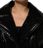 Dolce & Gabbana Polyester Black Quilted Puffer Coat  Jacket