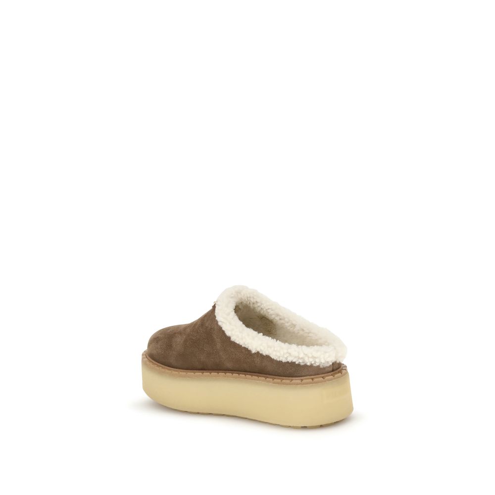 Prada Platform Mules