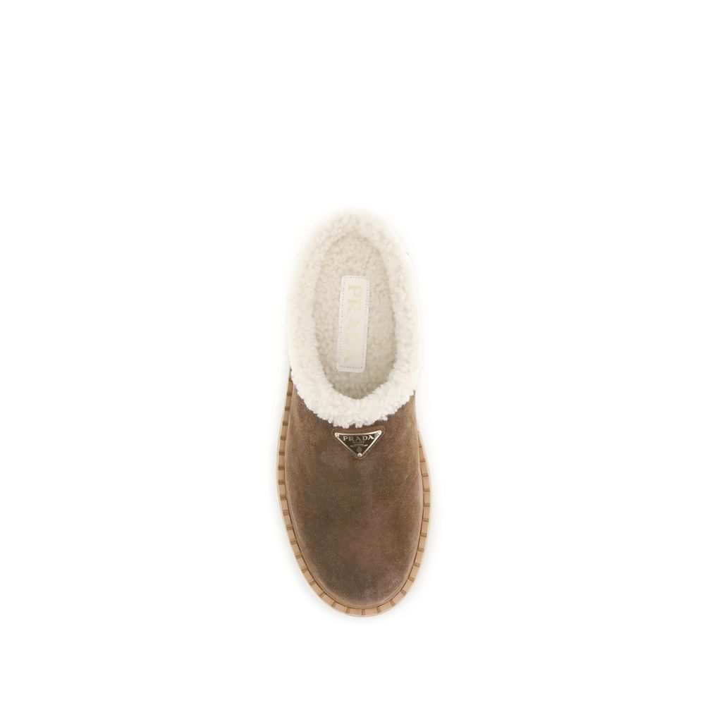 Prada Platform Mules