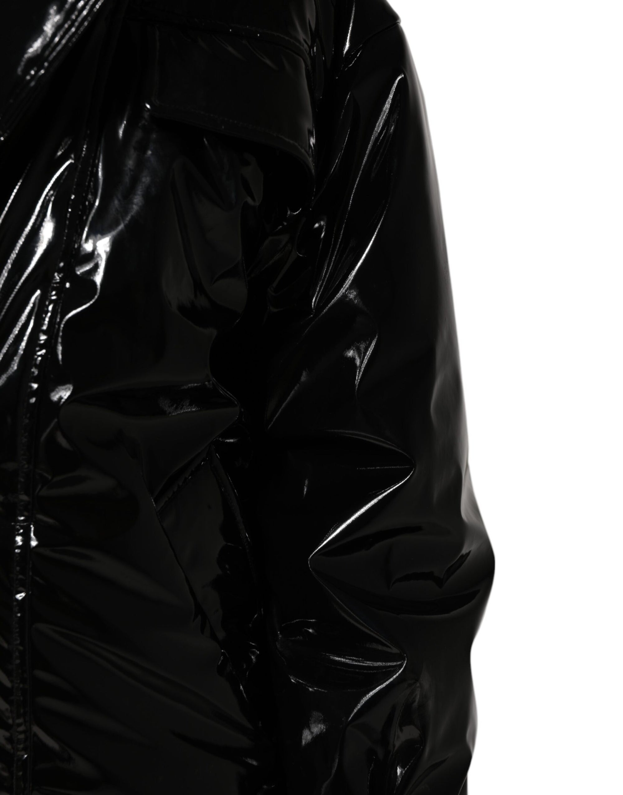 Dolce &amp; Gabbana Doudoune matelassée en polyester noir