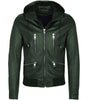 Dolce & Gabbana Green Lambskin Jacket