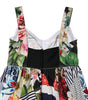 Dolce & Gabbana Multicolor Patchwork Cotton AlineMini Dress