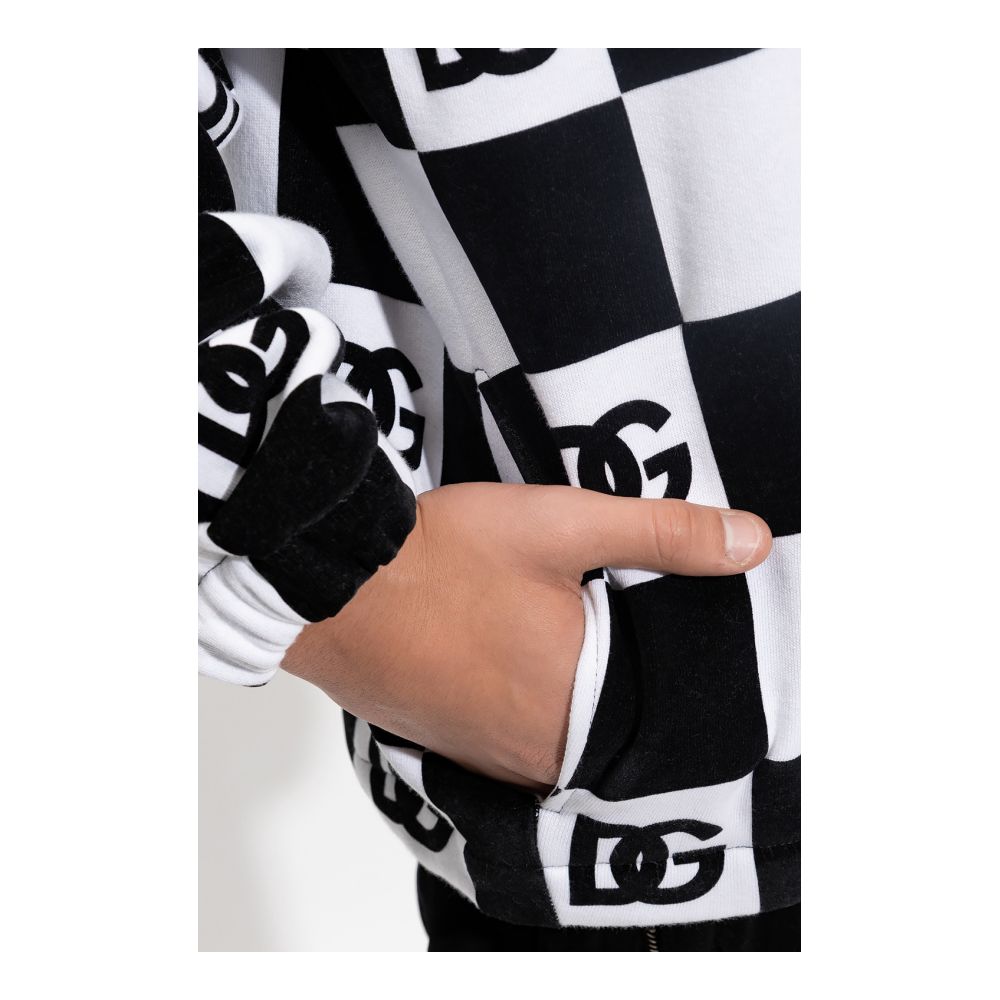 Dolce &amp; Gabbana Black Cotton Sweater