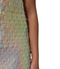Mini-robe holographique à sequins multicolores Dolce & Gabbana