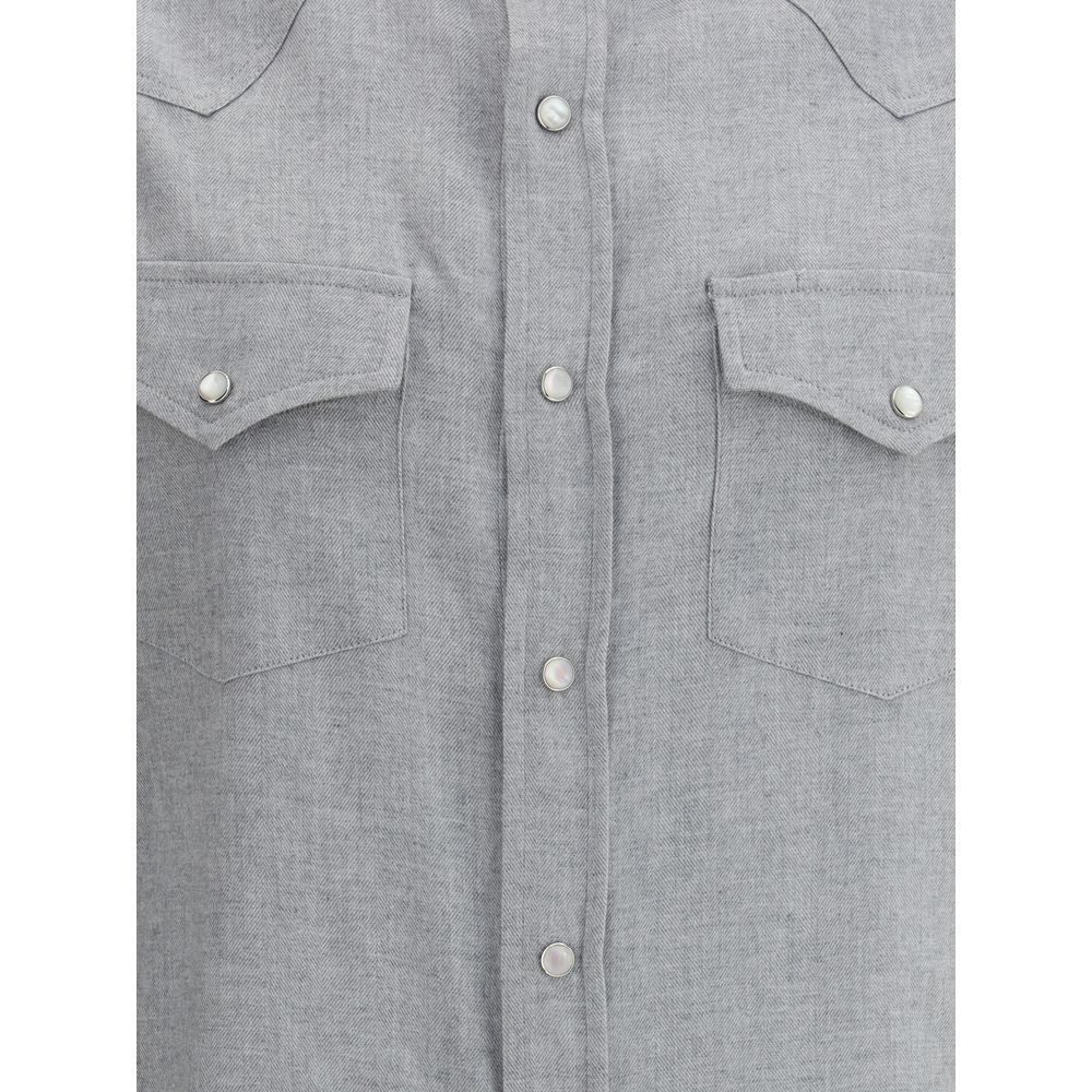 Chemise en coton Brunello Cucinelli
