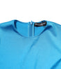 Dolce & Gabbana Blue Nylon Crew Neck Bodycon Jumpsuit Dress