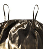 Dolce & Gabbana Metallic Gold Sleeveless A-line Mini Dress