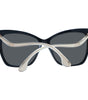 Lunettes de soleil Jimmy Choo noires pour femmes