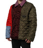 Dolce & Gabbana Multicolor Patchwork PolyesterQuilted Jacket