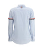 Thom Browne Camisa de rayas con bandas de colores