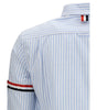 Thom Browne Camisa de rayas con bandas de colores