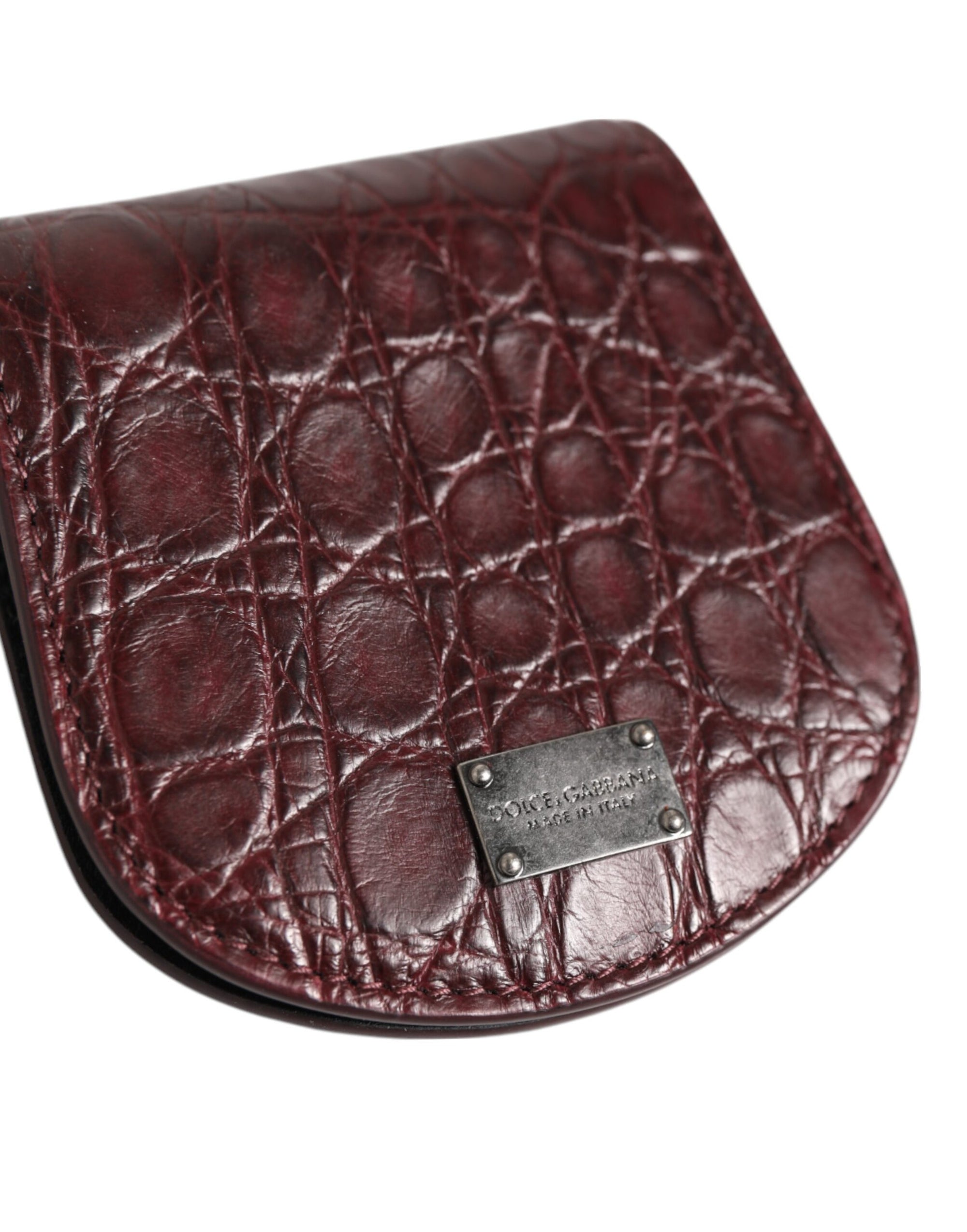 Cartera monedero Dolce & Gabbana Exquisita Piel Exótica