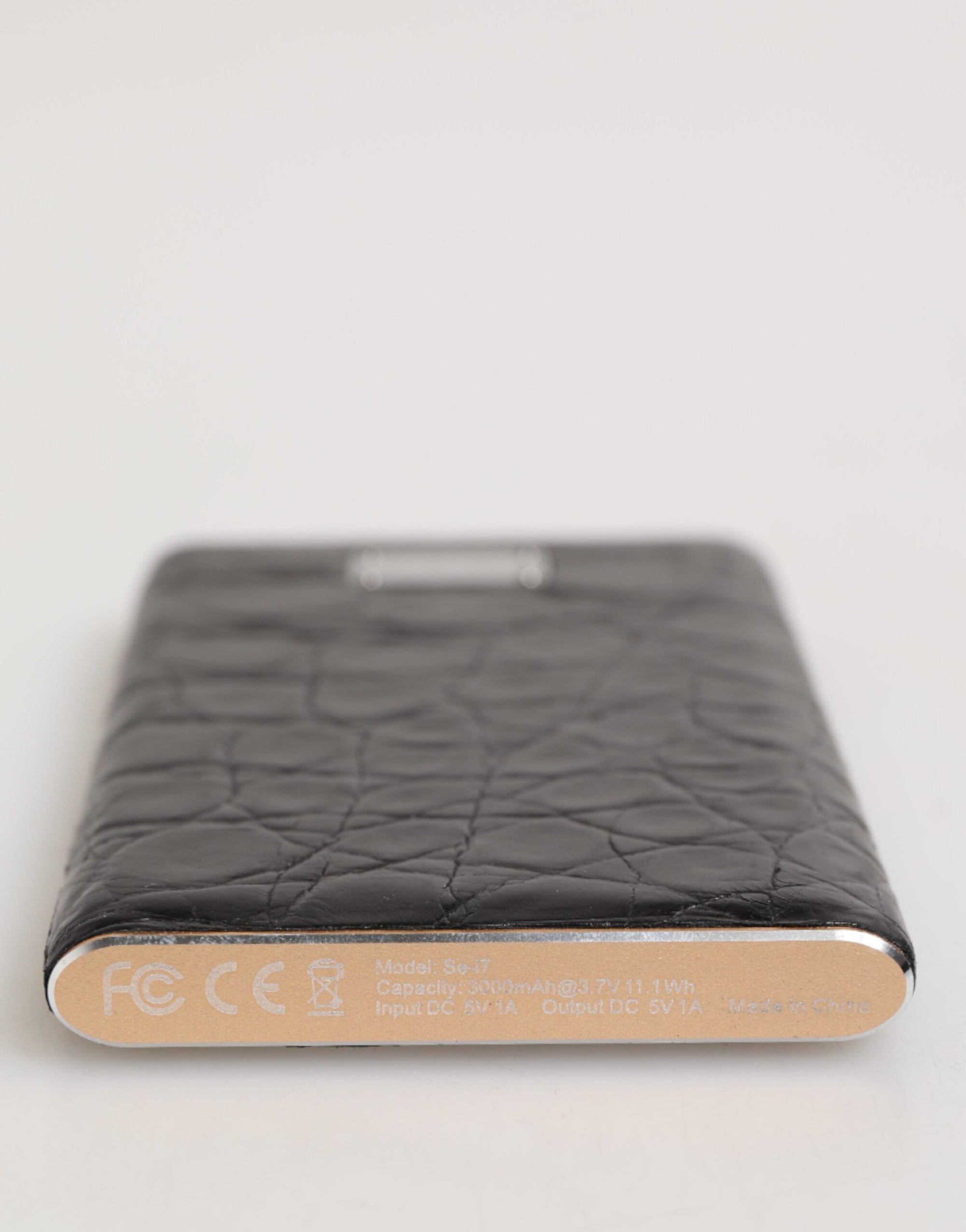 Batterie externe en cuir rose chic Dolce &amp; Gabbana