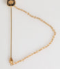 Dolce & Gabbana DG Crown Gold Chain Mens Accessories Brooch Lapel Pin