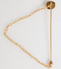 Dolce & Gabbana DG Crown Gold Chain Mens Accessories Brooch Lapel Pin