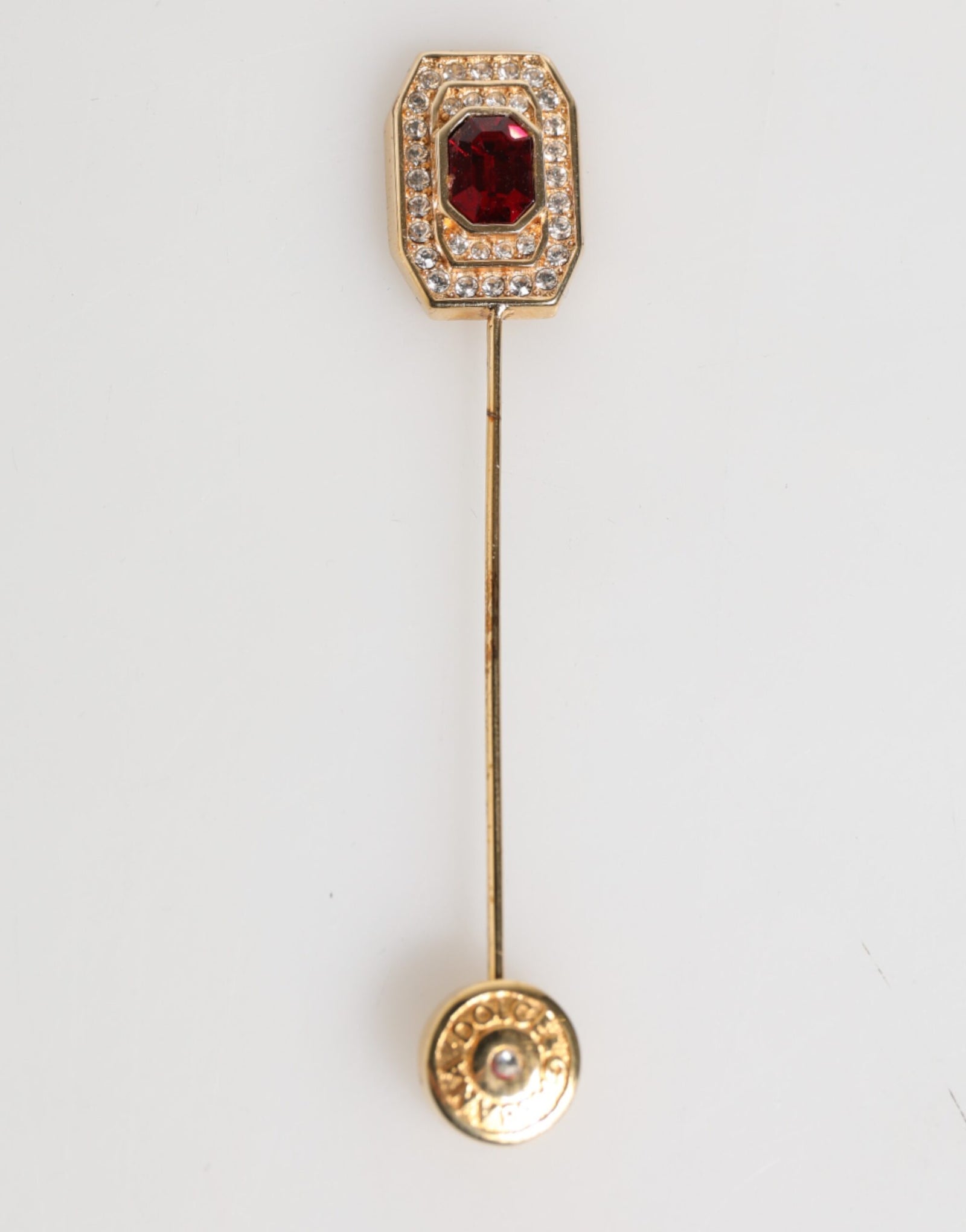 Broche collier en argent sterling ornée de strass Dolce &amp; Gabbana