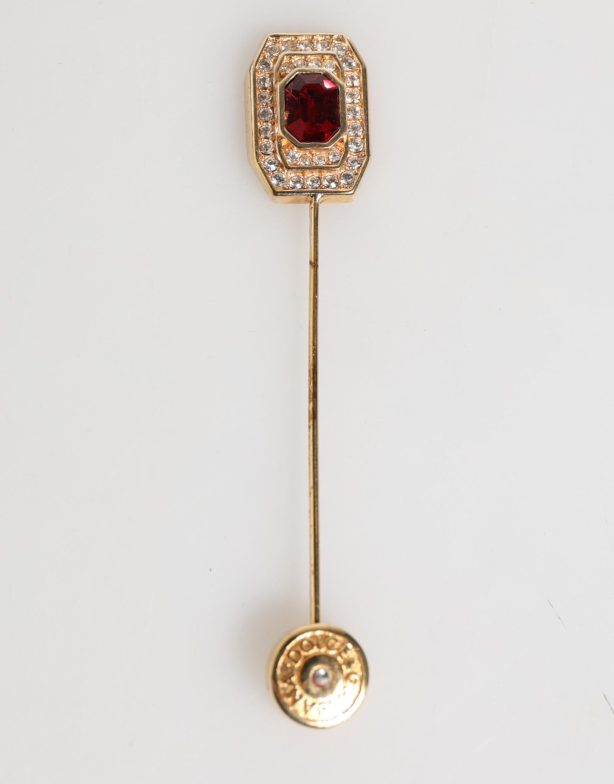 Broche collier en argent sterling ornée de strass Dolce &amp; Gabbana
