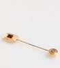 Broche collier en argent sterling ornée de strass Dolce &amp; Gabbana