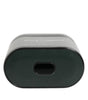 Dolce &amp; Gabbana Black Leather Logo Print Flip Holder Men Airpods Case