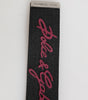 Dolce & Gabbana Black Red Polyester DG Logo Silver Men Keychain Keyring