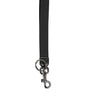 Dolce & Gabbana Negro Rojo DG Logo Poliéster Plata Hombre Llavero Llavero