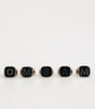 Bague ajustable Dolce &amp; Gabbana en laiton argenté avec lettrage, lot de 5 pièces