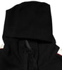 Dolce & Gabbana Negro Placa de Algodón Track Cardigan Suéter