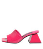 Dolce & Gabbana Pink Open Toe Block Heel Mules Sandals Shoes