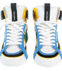 Dolce & Gabbana Multicolor Calfskin Sneaker