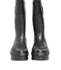 Dolce & Gabbana Metallic Black Pull On Rain Boots Men Shoes