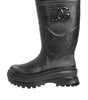 Dolce & Gabbana Metallic Black Pull On Rain Boots Men Shoes
