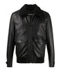 Dolce & Gabbana Black Lambskin Jacket
