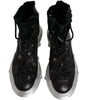 Dolce & Gabbana Black Nylon Boot