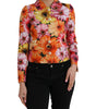 Veste fantaisie florale à imprimé marguerites multicolore Dolce &amp; Gabbana