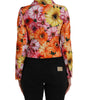 Veste fantaisie florale à imprimé marguerites multicolore Dolce &amp; Gabbana