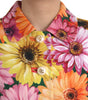 Veste fantaisie florale à imprimé marguerites multicolore Dolce &amp; Gabbana