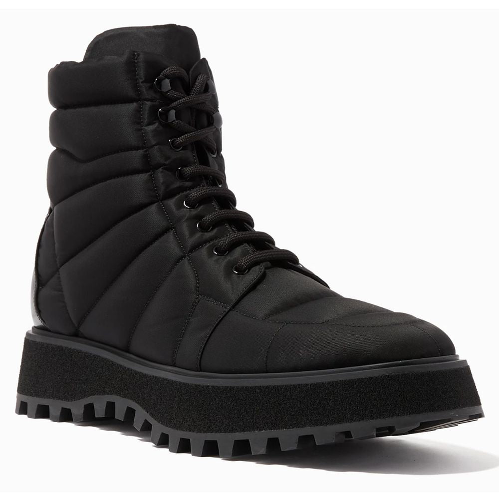 Dolce &amp; Gabbana Black Nylon Boot