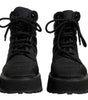 Dolce & Gabbana Black Nylon Boot