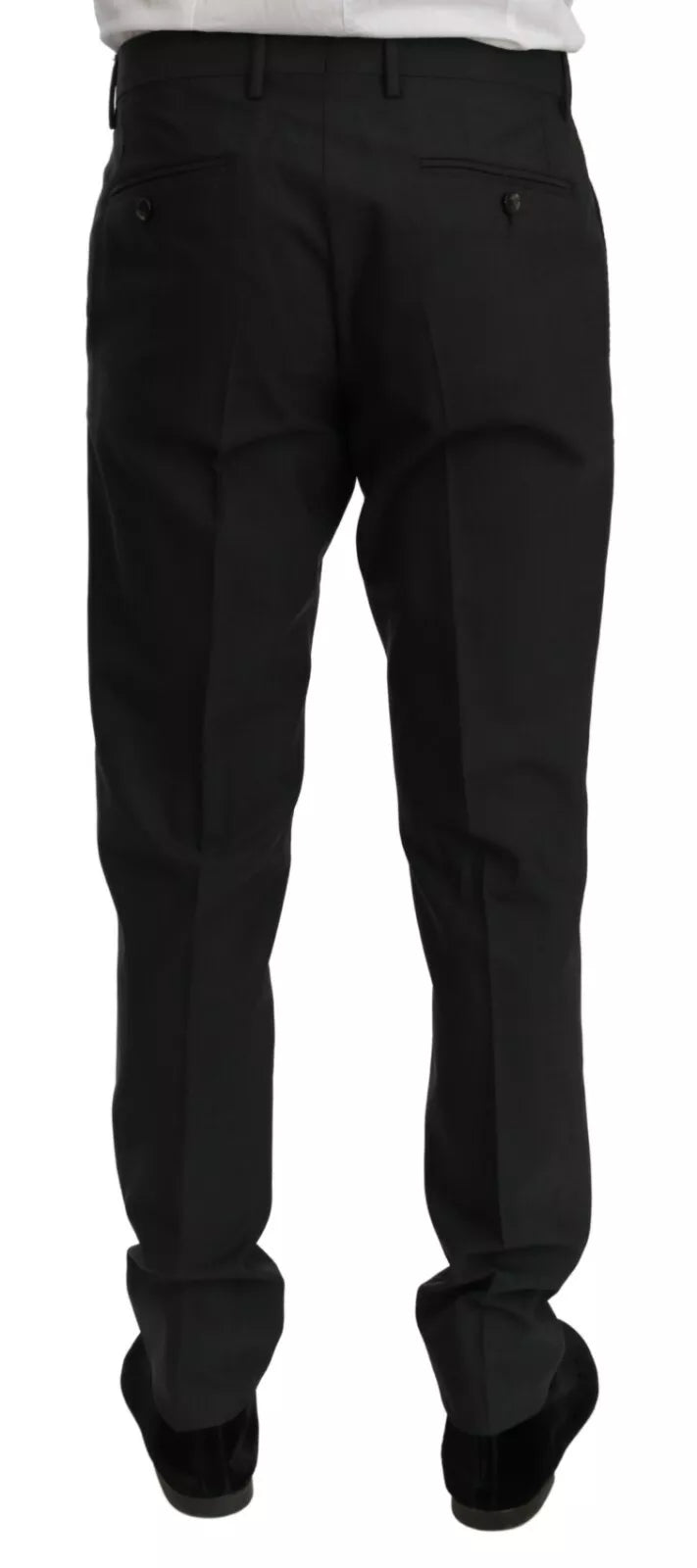 Costume gris en laine coupe slim Dolce &amp; Gabbana MARTINI